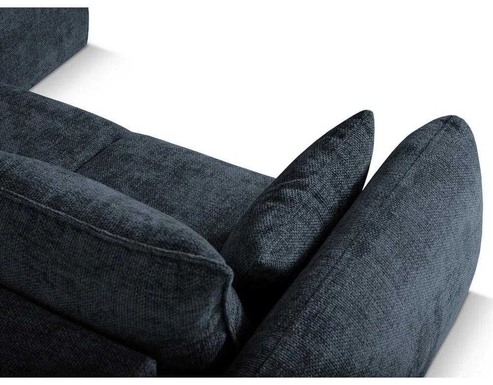 Divano angolare blu scuro (angolo destro) Matera - Cosmopolitan Design