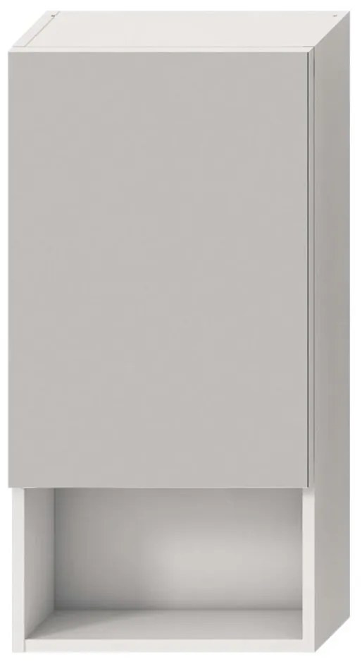 JIKA H4532210383041 - Mobiletto specchio LYRA 80x40 cm bianco con ripiano