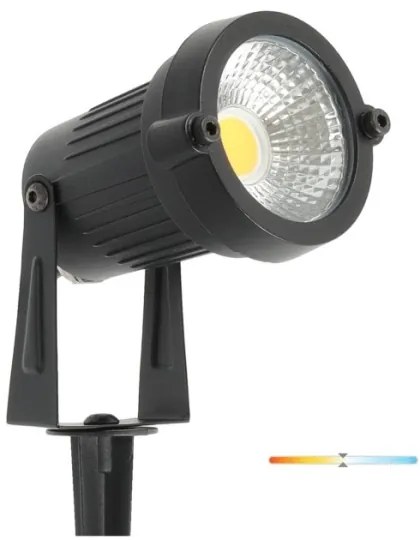 Lampada da esterno LED BLAKE LED/5W/230V 4000K IP65 nera