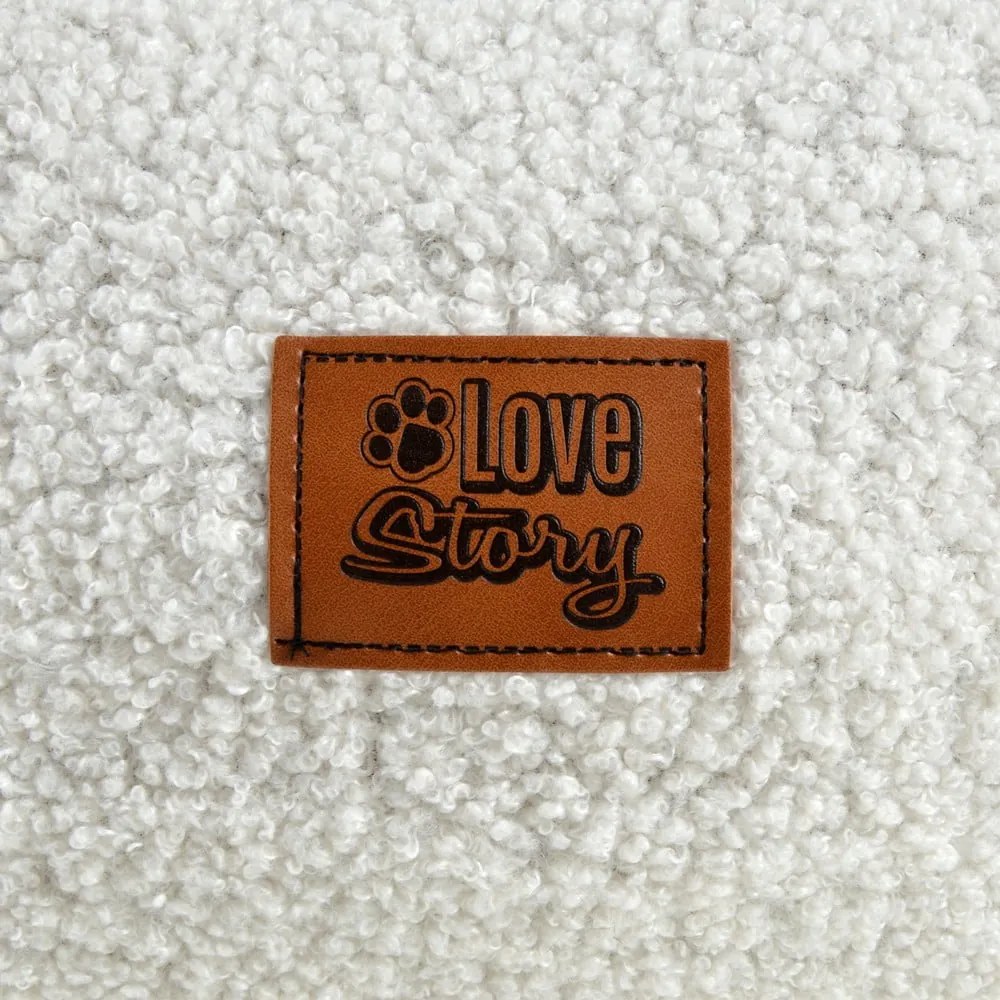 Coperta crema per cani 50x70 cm - Love Story