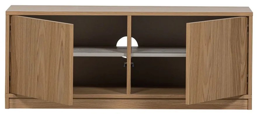 Tavolo TV modulare in rovere naturale 110x44 cm Modulair - vtwonen