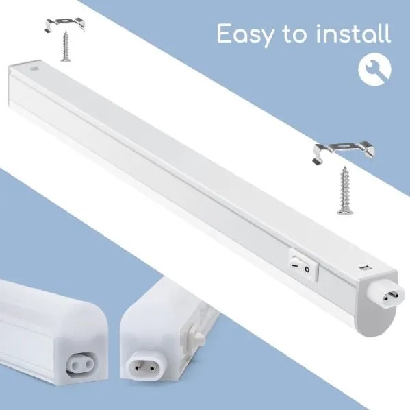 LED T5 8W 0.6M 4000K 800lm 220 - 240v L573*W22*H30mm (ULTIMI DISPONIBILI - N°5)