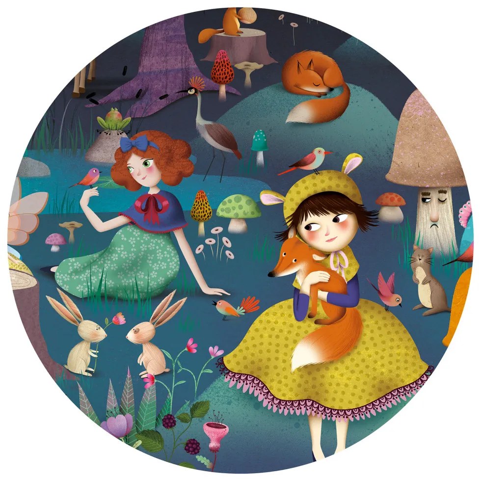 Puzzle - foresta incantata - 100 pezzi