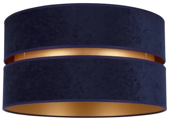 Duolla - Plafoniera DUO 1xE27/15W/230V diametro 40 cm blu/oro