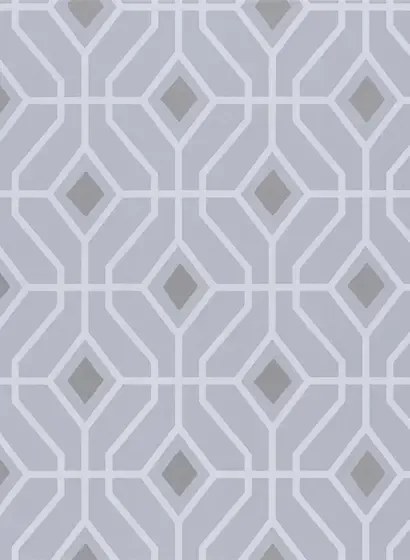 Gittertapete Laterza von Designers Guild - Platinum