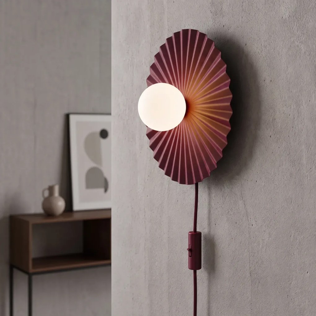 Applique da parete UMBRA WL1 L G9 con Spina e Interruttore