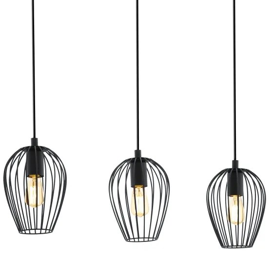 Eglo 49478 - Lampadario NEWTOWN 3xE27/60W/230V