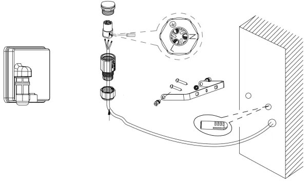 Eglo 97456 - Riflettore LED FAEDO 3 LED/20W/230V