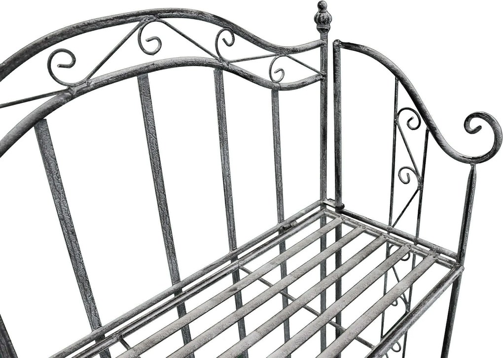 FLAVIENNE - scaffale 3 piani stile provenzale in ferro verniciato