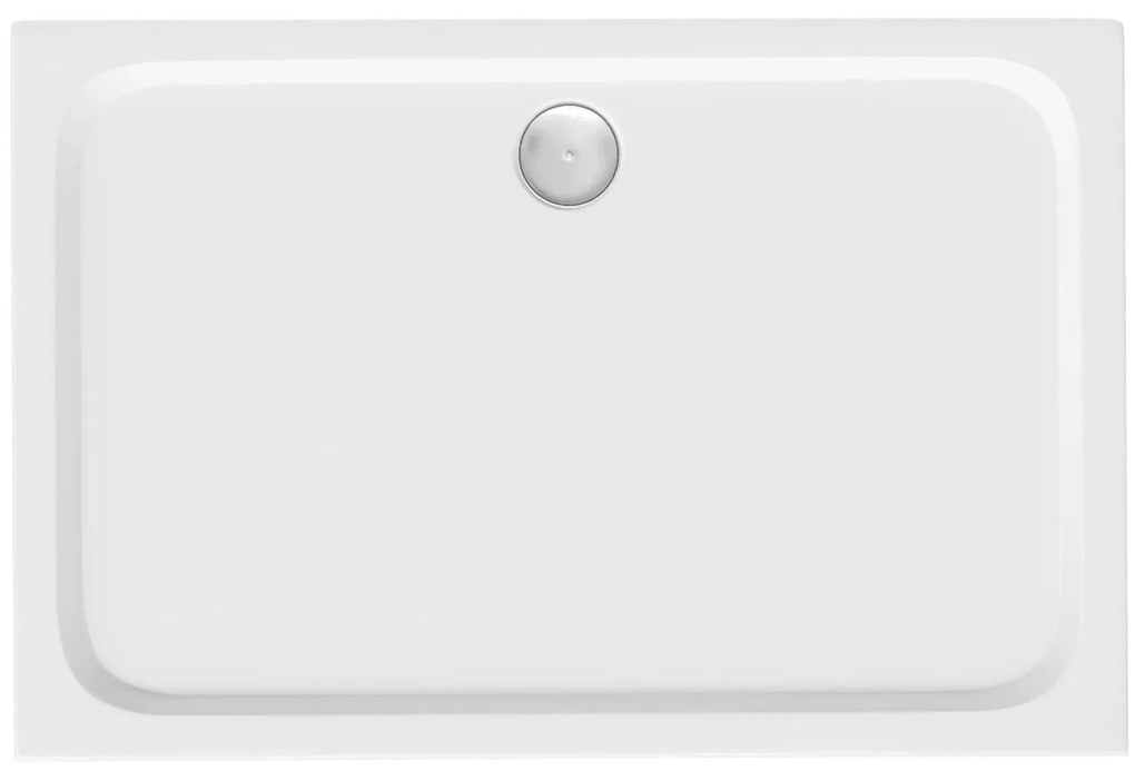Piatto doccia acrilico Rea Belmond White 80x100