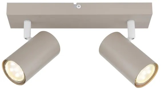 Globo 57911-2SA - Faretto ROBBY 2xGU10/35W/230V