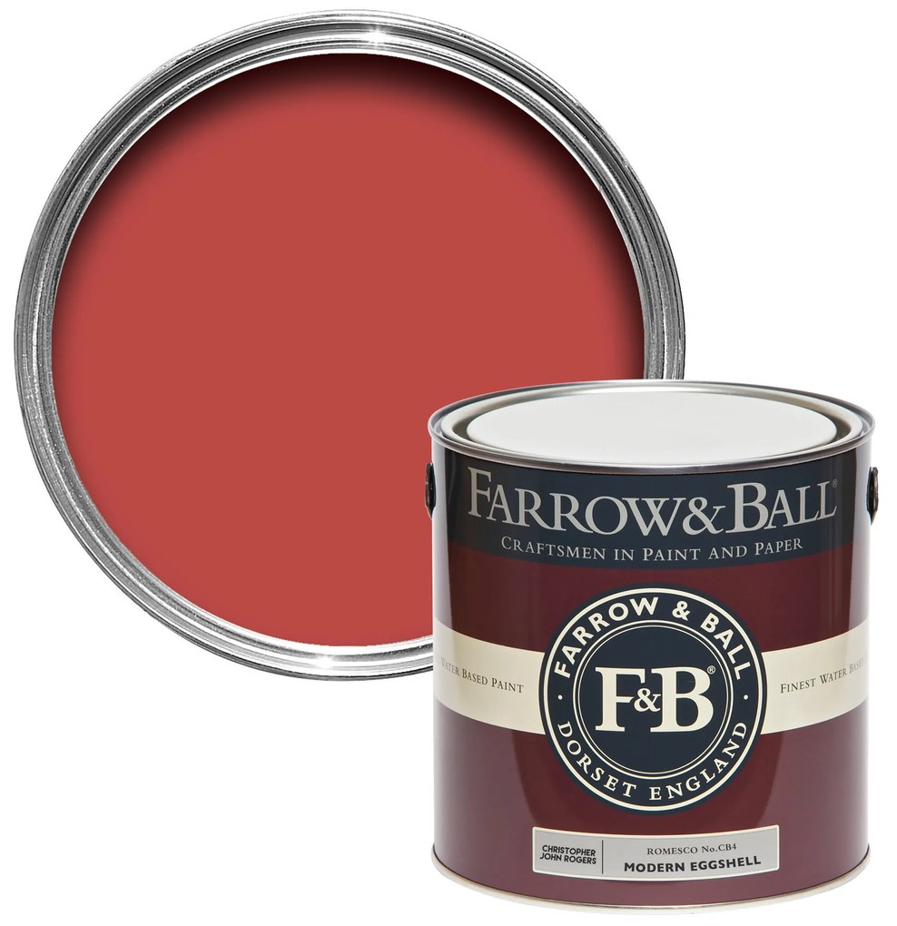 Farrow & Ball Modern Eggshell - 2,5l - Romesco CB4