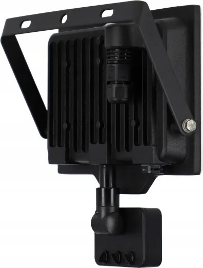 Proiettore da esterno LED con sensore, 50W, 230V, 4500K, IP65, nero