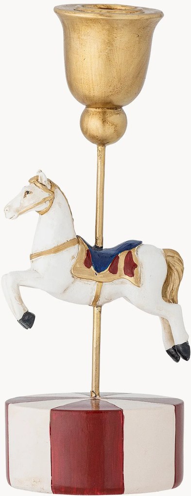 Candelabro dipinto a mano Merry-go-round