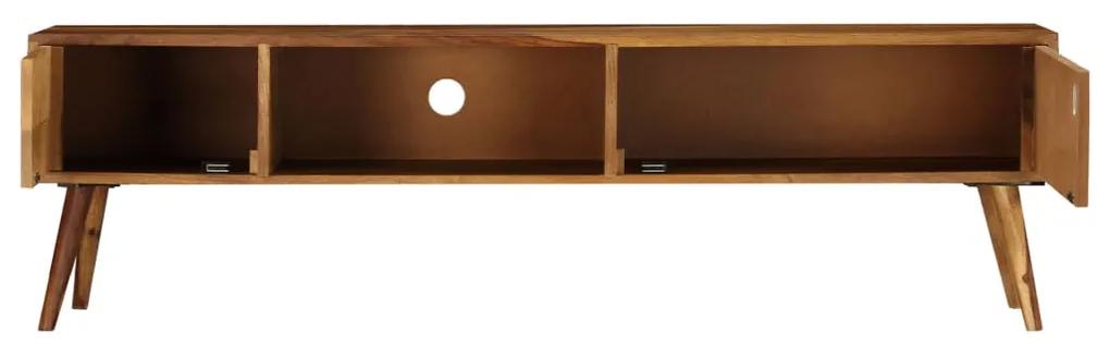 Mobile porta tv 140x30x40 cm in legno massello di sheesham
