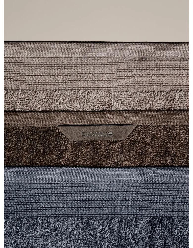 Telo da bagno in cotone grigio scuro, 140 x 70 cm - Blomus