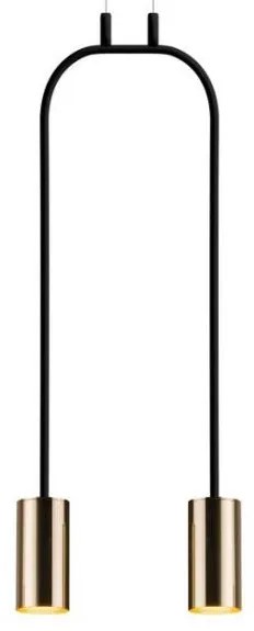 Amplex 8843 - Lampadario su filo VAI 2xGU10/15W/230V