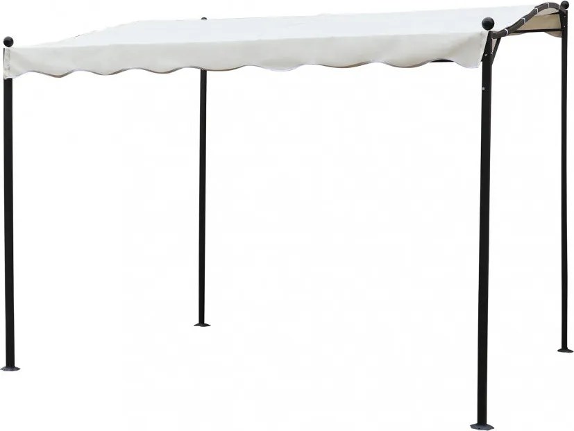 Gazebo Pergola 3x2,5 m in Acciaio Antracite...