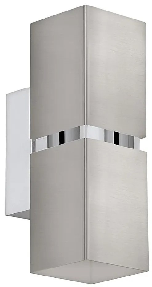 Eglo 96264 - Applique a LED PASSA 2xGU10/3.3W/230V squadrato