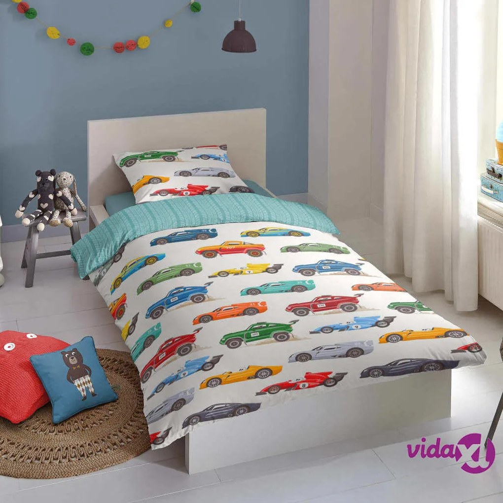 Good Morning Copripiumino per Bambini Race 135x200 cm