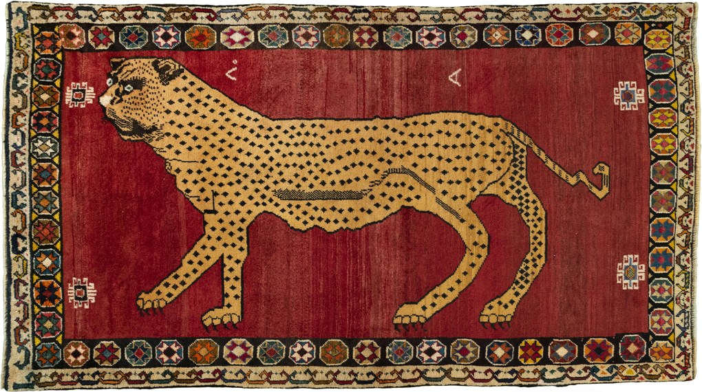 Gabbeh Tappeto persiano 220 x 120 Rosso (Iran) Annodato A Mano