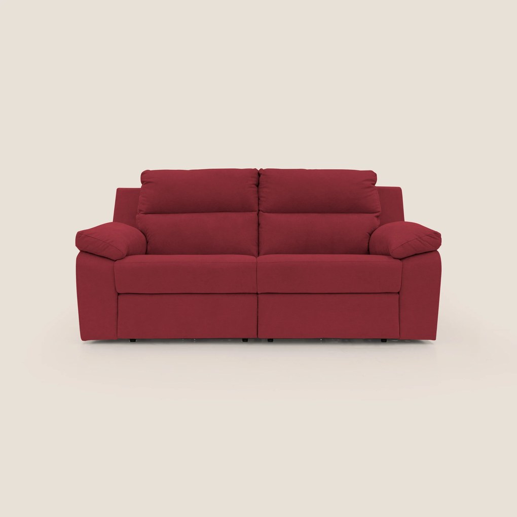 Romeo Divano relax con recliner elettrico in morbido tessuto impermeabile T02