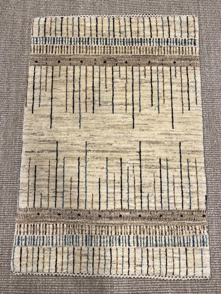 Loribaft Tappeto persiano 90 x 60 Beige (Iran) Annodato A Mano