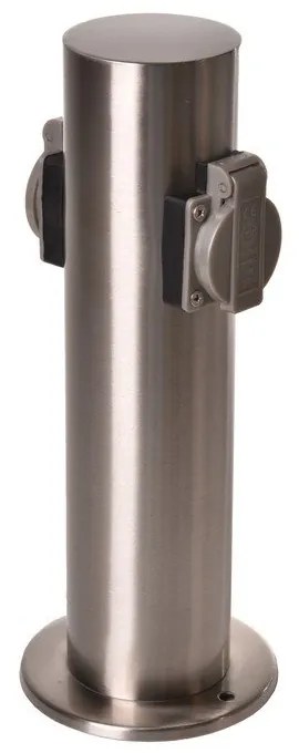 Colonnina elettrica per 2 prese da esterno (altezza 30,5 cm) - Hilight