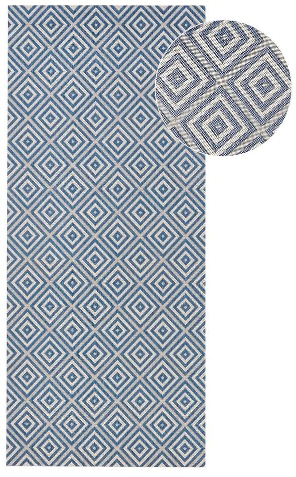 Tappeto blu per esterni , 80 x 200 cm Karo - NORTHRUGS