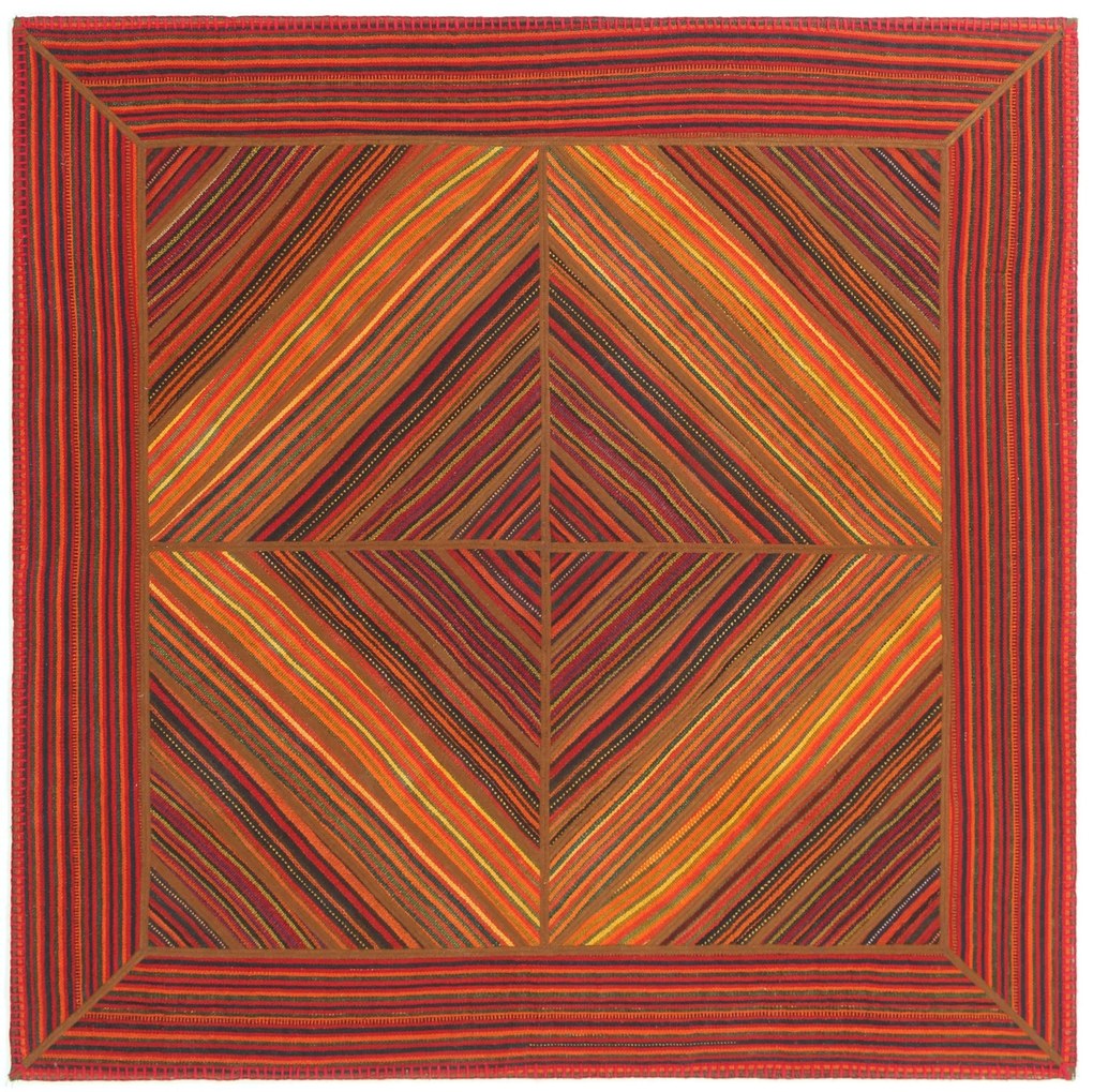 Kilim Tappeto persiano 160 x 160 (Iran) Tessuto A Mano