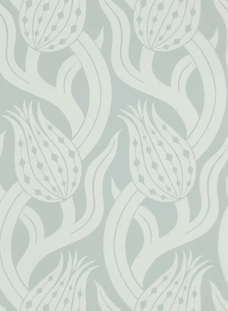 Zoffany Tapete Persian Tulip - Quartz Grey