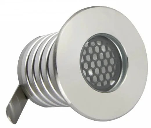 Segnapasso LED 3W IP67, Anti-Abbagliamento, Professional - LED OSRAM Colore  Bianco Caldo 2.700K