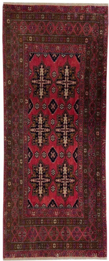 Turkmen Tappeto 140 x 60 (Iran)
