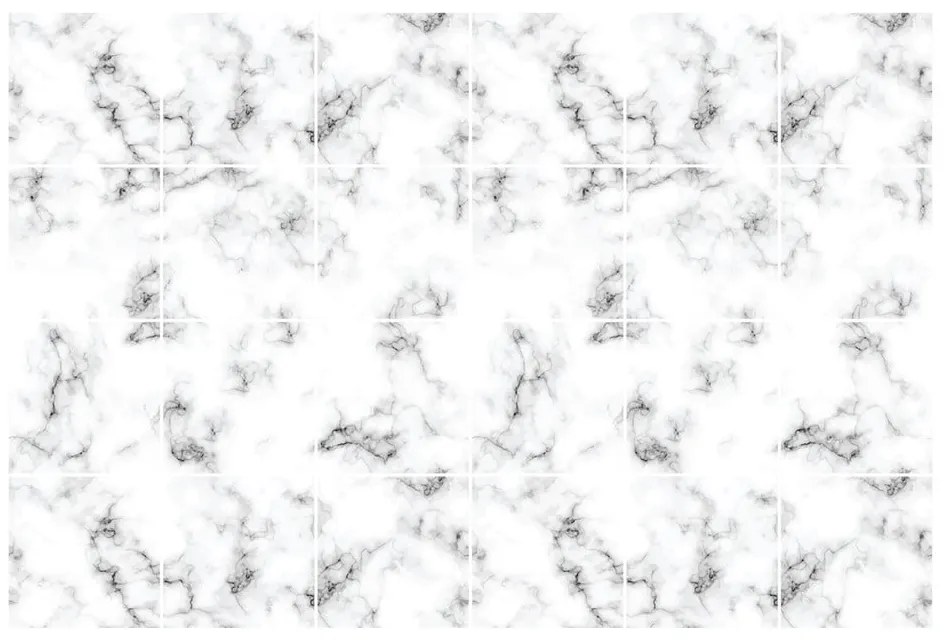 Set di adesivi per piastrelle 24 pz 10x10 cm Marble – Ambiance