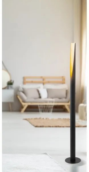 Eglo 97584 - Lampada LED da terra BARBOTTO 1xGU10/4,5W/230V nero