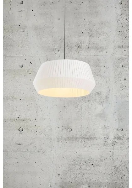 Nordlux - Lampadario a sospensione con filo DICTE 1xE27/60W/230V diametro 53 cm bianco