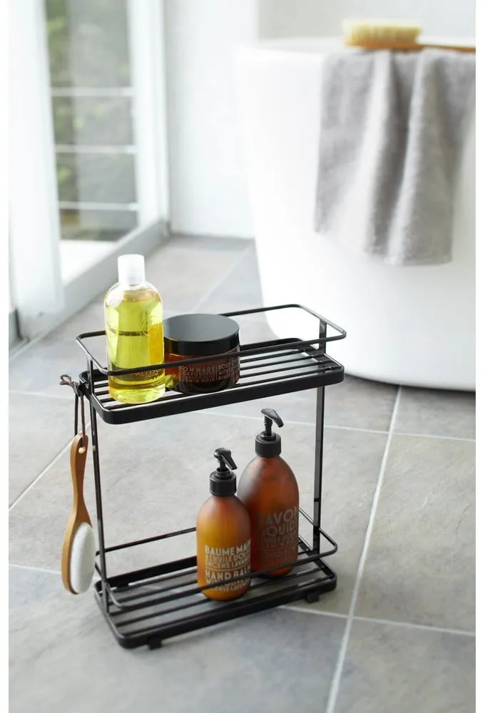 Organizer nero a due livelli Yamazaki Tower - YAMAZAKI