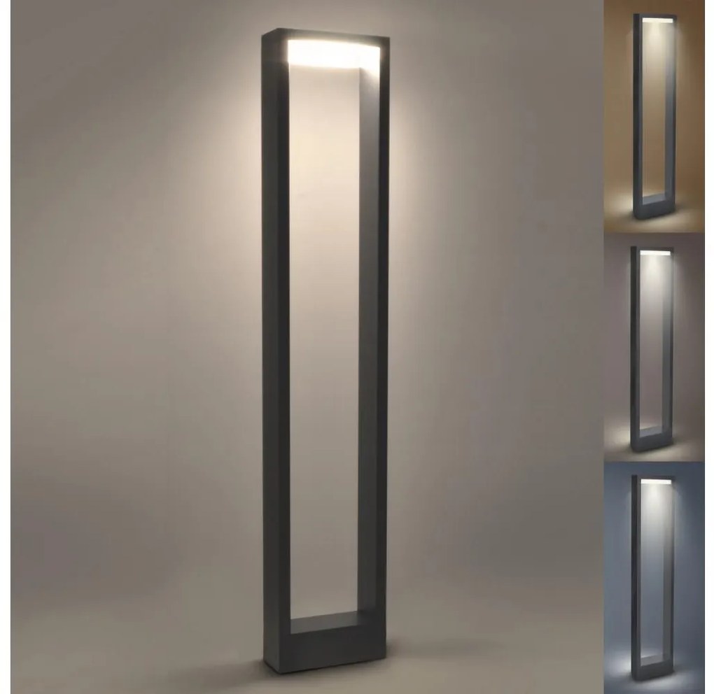 Brilagi-Lampada LED da esterno RAGUSA LED/7W/230V 3000/4000/6000K anthracite. IP54 80 cm