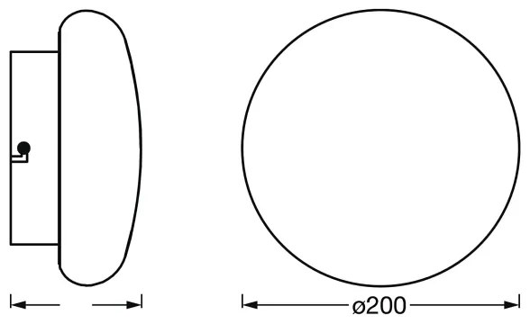Ledvance-LED Lampada da bagno dimmerabile SMART+ AQUA LED/12W/230V IP44 Wi-Fi