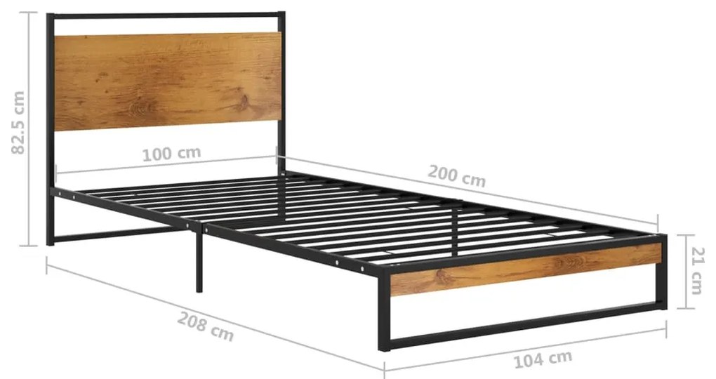 Giroletto in Metallo 100x200 cm