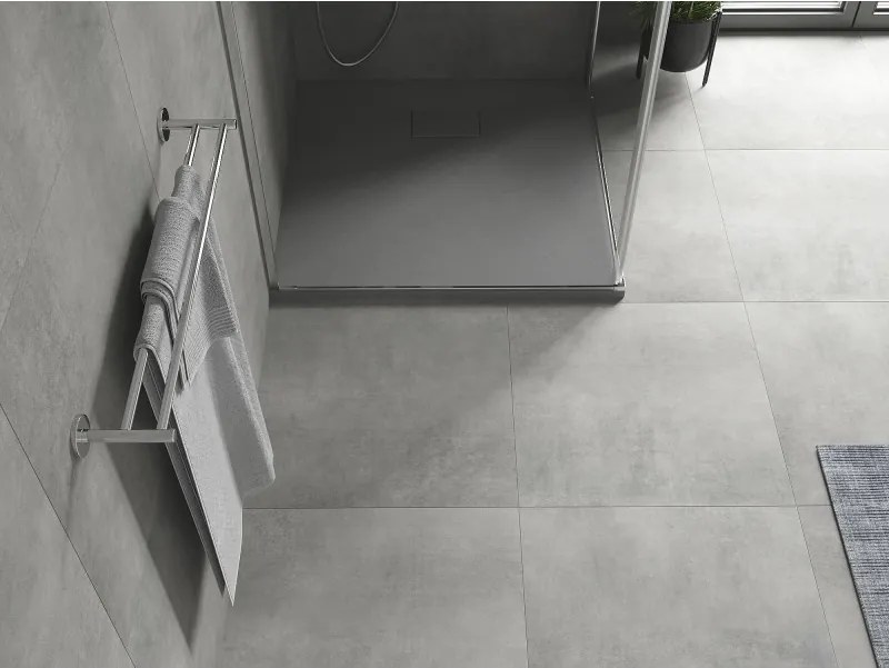 Mexen Hugo piatto doccia quadrato SMC 80 x 80 cm, grigio - 42618080