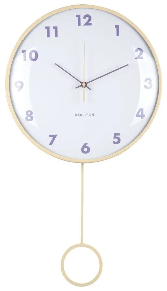 Orologio con pendolo/da parete Cheeky Dome – Karlsson