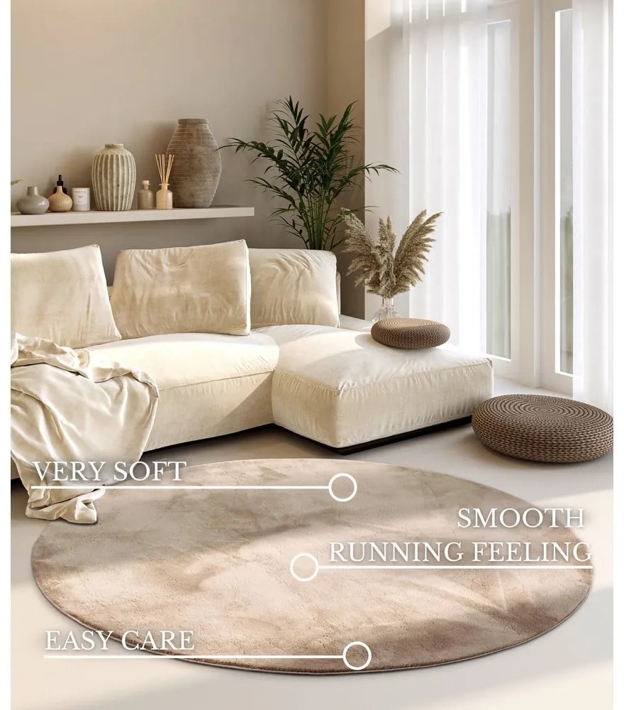 Tappeto rotondo crema ø 160 cm Leon - Villeroy&amp;Boch