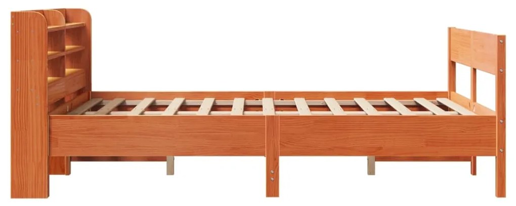 Letto senza materasso marrone cera 120x200 cm in legno di pino