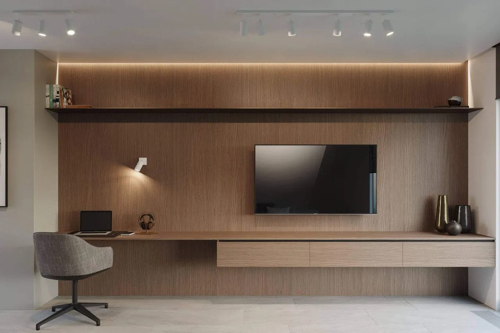 Plafoniera da soffitto in Acciaio 4xGU10 RING 4L Bianca Orientabile