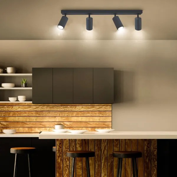 Brilagi - Faretto LED RGBW dimmerabile SELE 4xGU10/6W/230V 3000K antracite