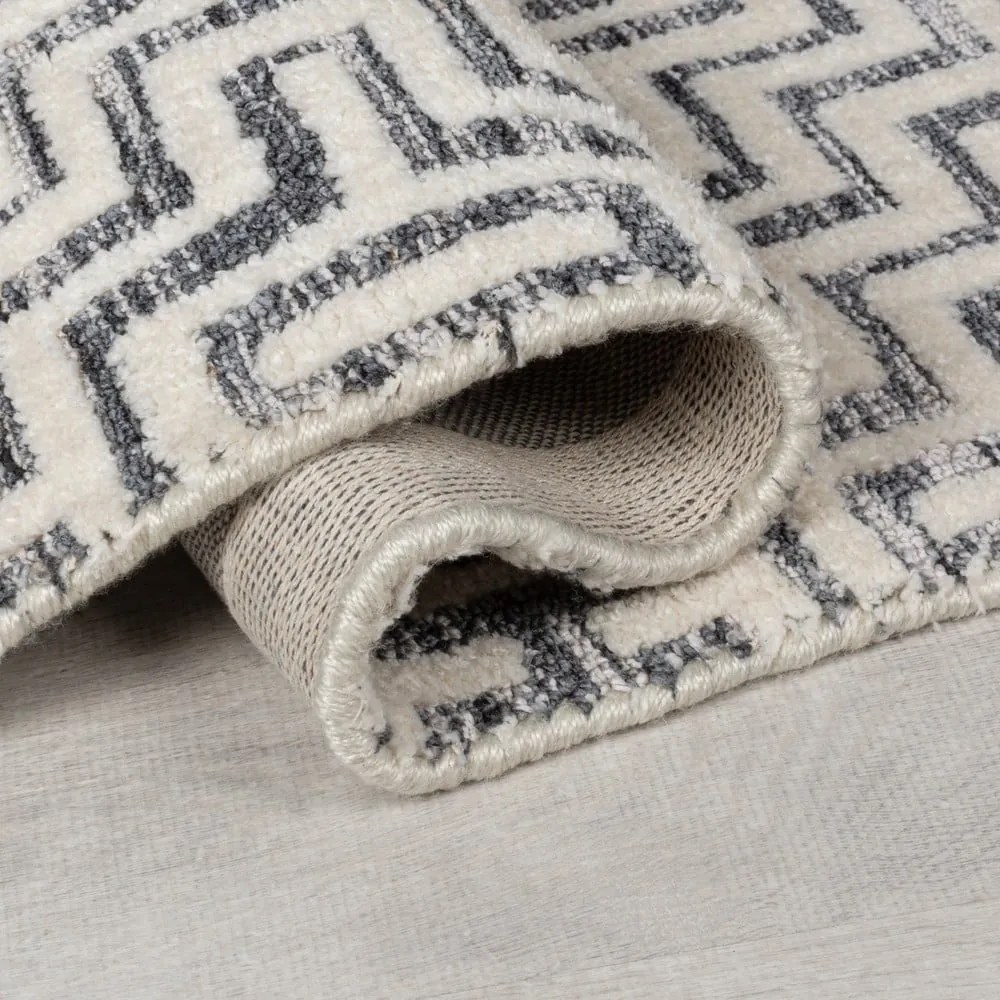 Tappeto grigio 120x170 cm Rhett – Flair Rugs