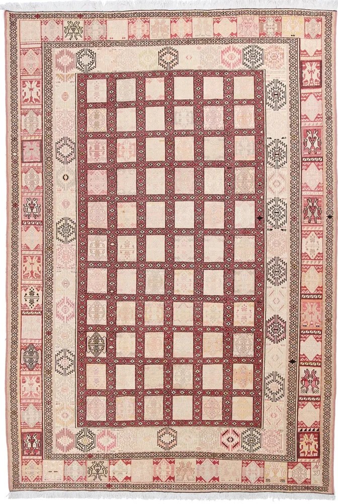 Kilim Tappeto persiano 300x210 Beige (Iran) Annodato A Mano