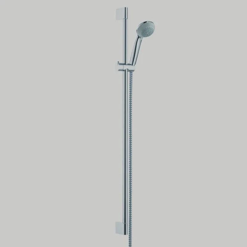 Trio (doccetta, tubo flessibile e supporto) HANSGROHE Crometta 85 in abs cromo anticalcare 2 getti