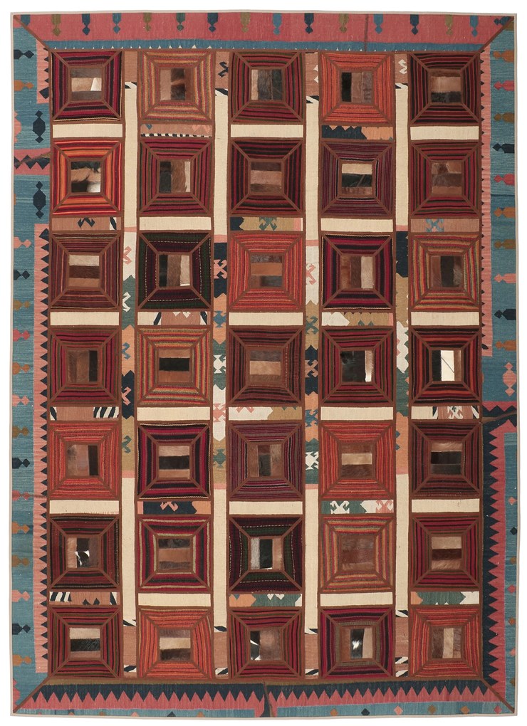 Kilim Tappeto 320x230 (Iran) Tessuto A Mano